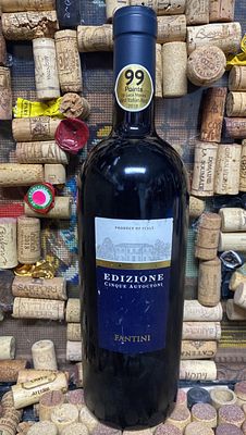 2015 פאנטיני אדיציונה סינקו אוטוקונטי, מהדורת חמשת זני הענבים. יין מושלם!