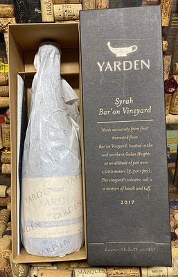 2017 יינות הגולן סדרת כרם יחידני בראון סירה אדום יבש וכשר