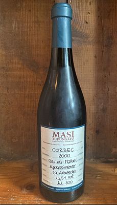 2000 מאסי קורבק קורהווינה ומלבק , הסדרה הגבוהה , אפסימנטו , כרם יחידני- לה ארבולדו, שמור ותקין