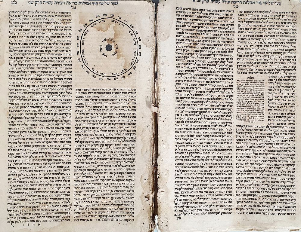 ספר שפע טל - מהדורה ראשונה לרבי שבתי שעפטל הלוי הורוויץ. הענא (האנוויאה), שע"ב. עותק חסר.