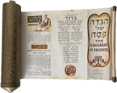 הגדה של פסח בגלילה בגליל פלסטיק, פגמים.