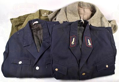 4 Uniformteile Schweden und Reichsbahn DDR. 4 Uniformteile Schweden u. DDR, 1 Uniformjacke 