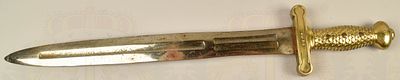 French artillery fascine knife pattern 1816. Artillerie-Faschinenmesser 1816 Frankreich 