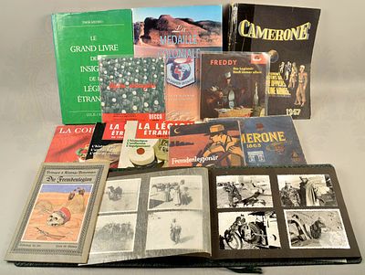 Collection of French Foreign Legion memorabilia. Sammlung Erinnerungsst&uuml;cke Fremdenlegion, 5 