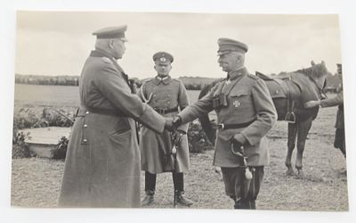 Autograph Prussian General Bruno von Mudra. Bruno von Mudra General der Infanterie, (1851-1931 