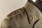 Swedish tunic 1952 quartermaster colonel. Uniformrock 1952 Oberst Quartiermeisterkorps Schweden Image - 3
