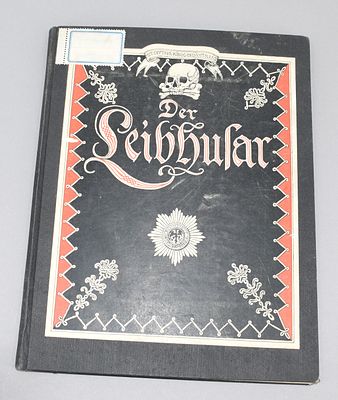 The Leibhusar with Autograph Hans von Mackensen. The Life Hussar, with dedication "Hans v. 