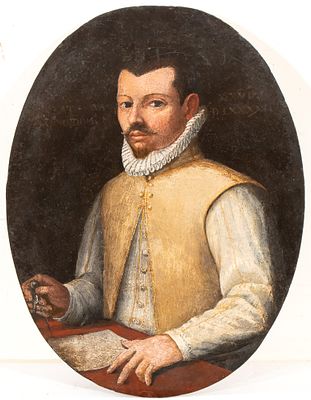 Artista emiliano, seconda met&agrave; XVI secolo - Oil on slate cm. 36x27 The painting bears a brush 