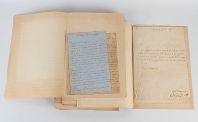 Lettere autografate provenienti dall'Archivio Bruti Liberati rivolte a uomini e donne illustri 