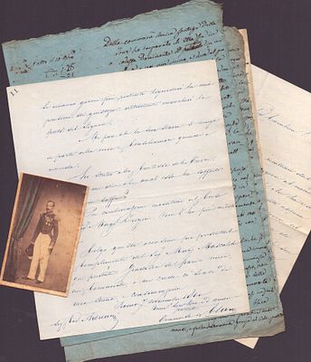 Corpo di manoscritti relativi alla corrispondenza del generale Tommaso Clary. Il corpo 