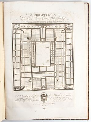 Prospetto del quadro generale dello Stato Pontificio annunciato dall’autore Luigi Antonio Senes 