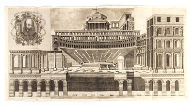ARENA DI VERONA Theatrum (Ioannes Carotus veronensis pictor et architetcus inventor), 1648 ca. A 