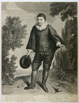 G&eacute;rard Edelinck (1640 - 1707) - Aquaforte, 480 x 366 mm. III stato di 4, con l'aggiunta 