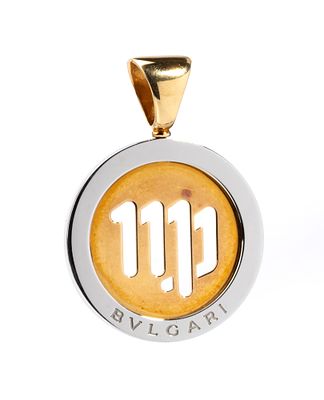 BULGARI - 18k yellow gold openwok, depicting the zodiacal symbol of the scorpion, set within a 