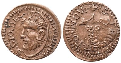 FAENZA. Confraternita di San Giovanni Decollato (XVI secolo). Tessera di carit&agrave; 