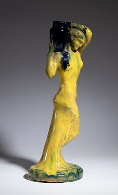 ANONIMO, Untitled - ANONIMO Untitled Ceramic 43 x 16 cm Good condition, small chip on the amphora