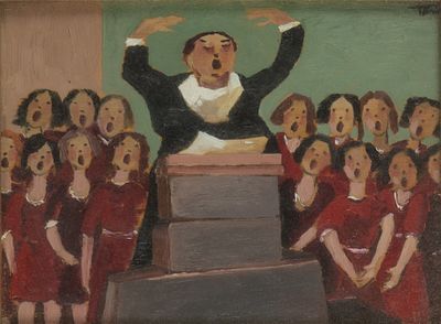 TATO (Bologna 1896 - Roma 1974), Untitled - TATO (Bologna 1896 - Roma 1974) Untitled Oil on board 