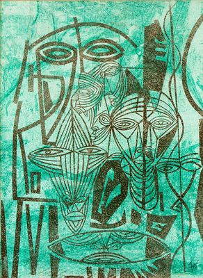 CORRADO CAGLI (Ancona 1910 - Roma 1976), Untitled, Late '60/Early '70 - CORRADO CAGLI (Ancona 1910 