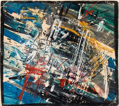 EMILIO VEDOVA (Venezia 1916 - 2006)
, Untitiled, 1950s - EMILIO VEDOVA (Venezia 1916 - 2006) 