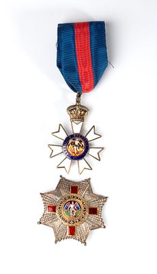 Regno Unito, Ordine di San Michele e San Giorgio, insegna di Knight Commander, primo quarto XX sec.