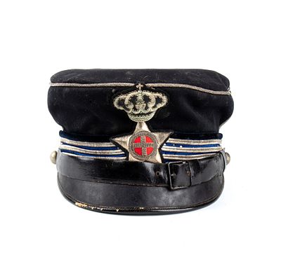 Italia, Regno, periodo Umbertino, berretto m. 1880 da Capitano veterinario della riserva 