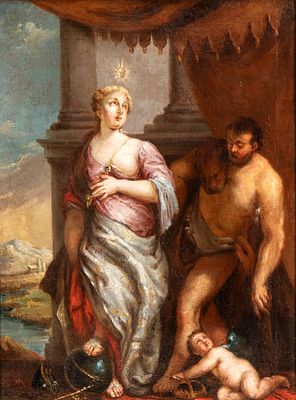 Paolo Caliari il Veronese (Verona, 1528 - Venezia, 1588) Based on - Allegoria della Sapienza e 