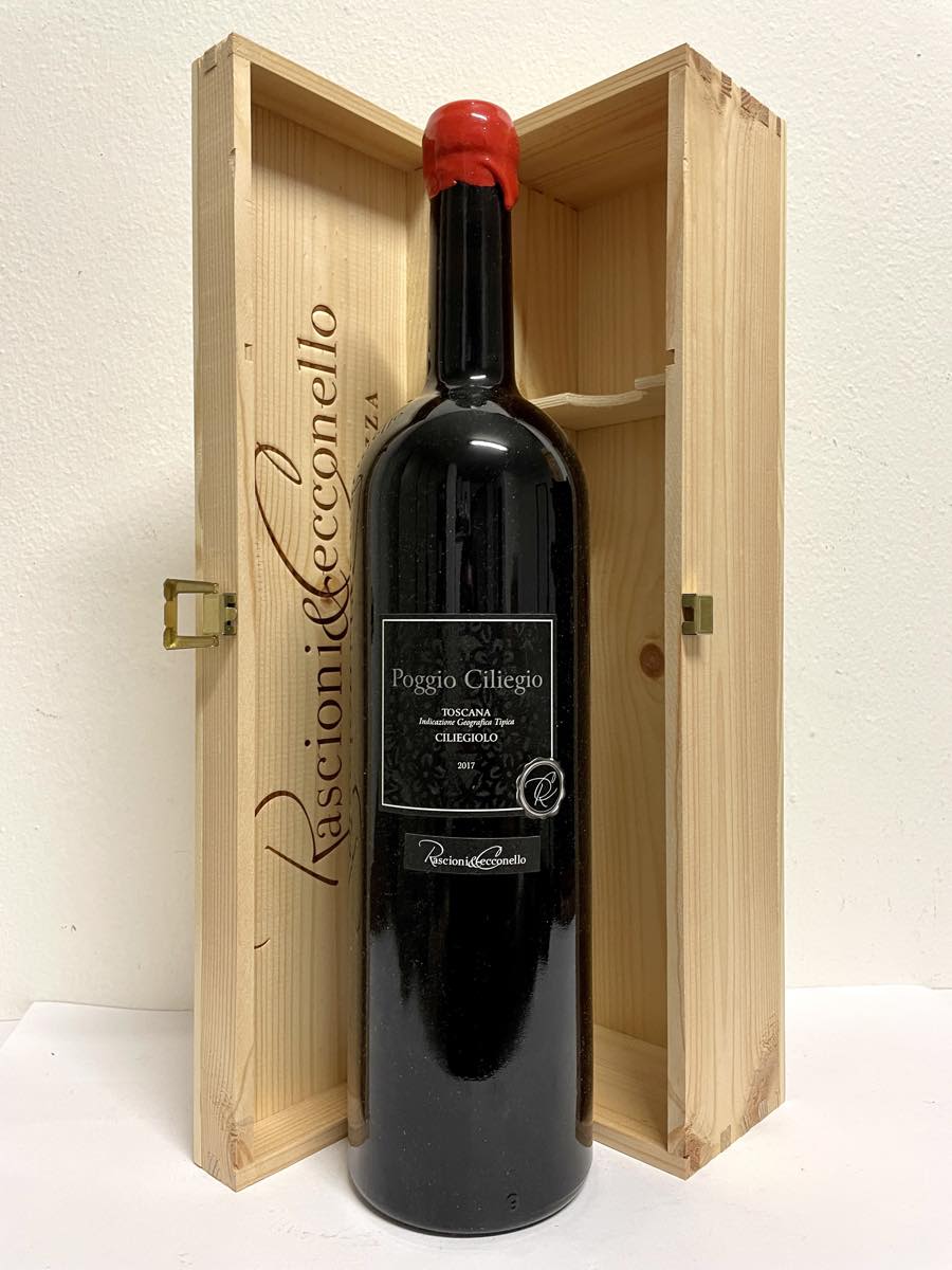 Rascioni &amp; Cecconello, Poggio Ciliegio 
Tuscany, Ciliegiolo - 1 bottle (bt), vintage 2017. 