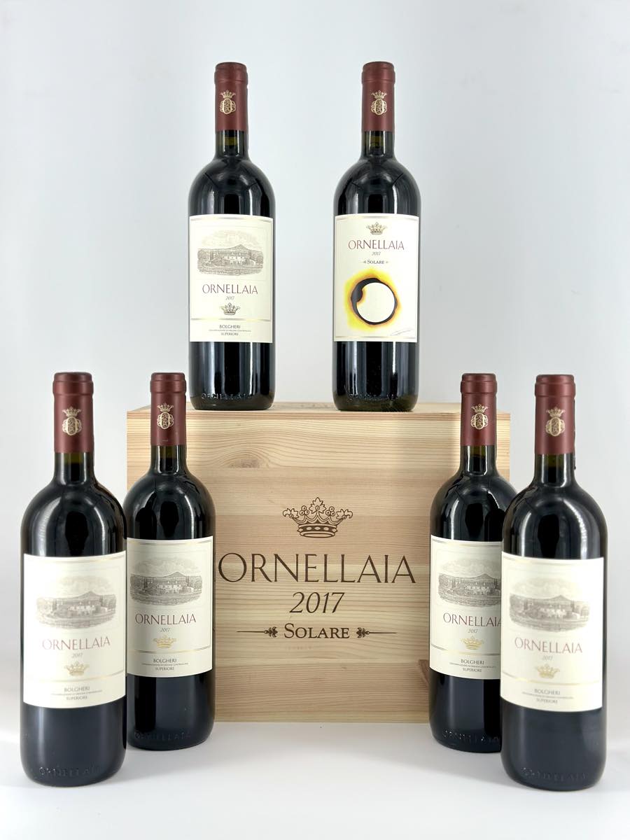Tenuta dell'Ornellaia Bolgheri Superiore, Ornellaia Solare 
Tuscany, Ornellaia DOC - 6 bottles 