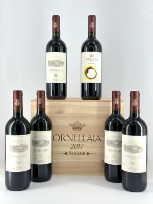 Tenuta dell'Ornellaia Bolgheri Superiore, Ornellaia Solare Tuscany, Ornellaia DOC - 6 bottles 