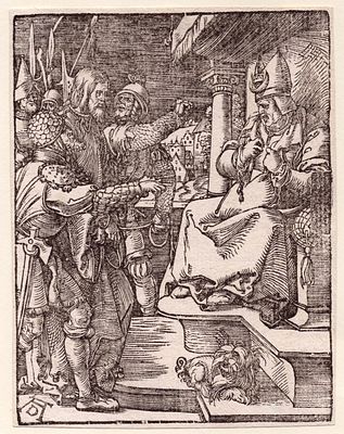 Albrecht Durer (1471 - 1528) - From "The Little Passion". Woodcut, 128 x 98 mm. Meder 138. Fine 
