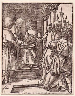 Albrecht Durer (1471 - 1528) - From "The Little Passion". Woodcut, 129 x 10 mm. Meder 145. Fine 