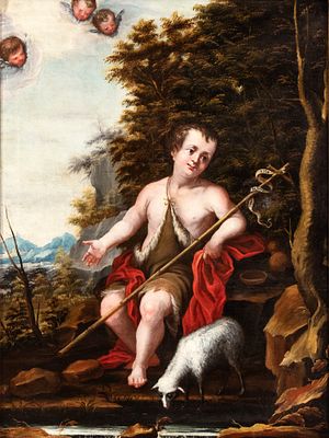 Artista emiliano, XVII secolo - Oilon canvas cm. 100x75. Framed