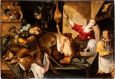 Artista fiammingo, prima metà XVII secolo - Oil on canvas cm. 72x104,5