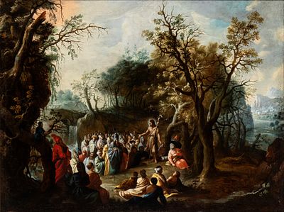 Artista emiliano, XVII secolo - Oil on canvas cm. 69x91. Framed