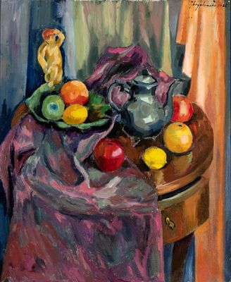 HRYNKOWSKI JAN PIOTR
(1891 - 1971)
, Natura morta 1936. HRYNKOWSKI JAN PIOTR (1891 - 1971) Still 