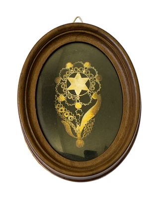 800 silver brooch model, Sardinia. Weight: 29 g. with refined filigree work depicting a daisy. 