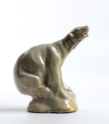 DOMENICO MASTROIANNI
(Arpino 1876 - Roma 1962), Polar bear. DOMENICO MASTROIANNI (Arpino 1876 - 