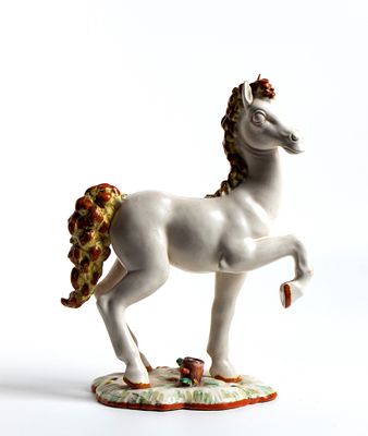 TARCISIO TOSIN (Cles 1904 - Vicenza 1999), Horse Ceramic Cavallo: 26 x 20 x 13 cm Signed on the 