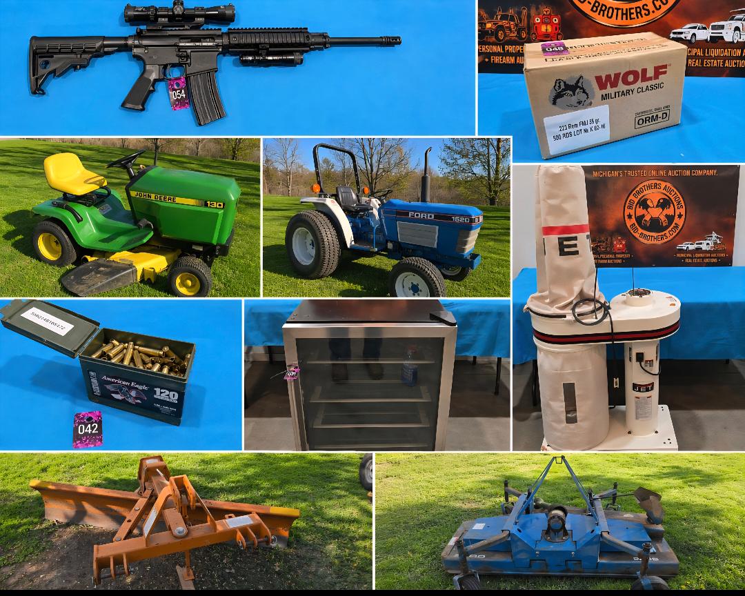 Bid Brothers Auctions | Auction 102 | Grand Opening Auction in Bellevue Michigan!