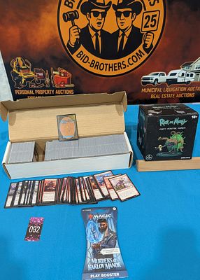 1 sleeve of Magic the Gathering playing cards, 1 unopened package of Magic the Gathering 