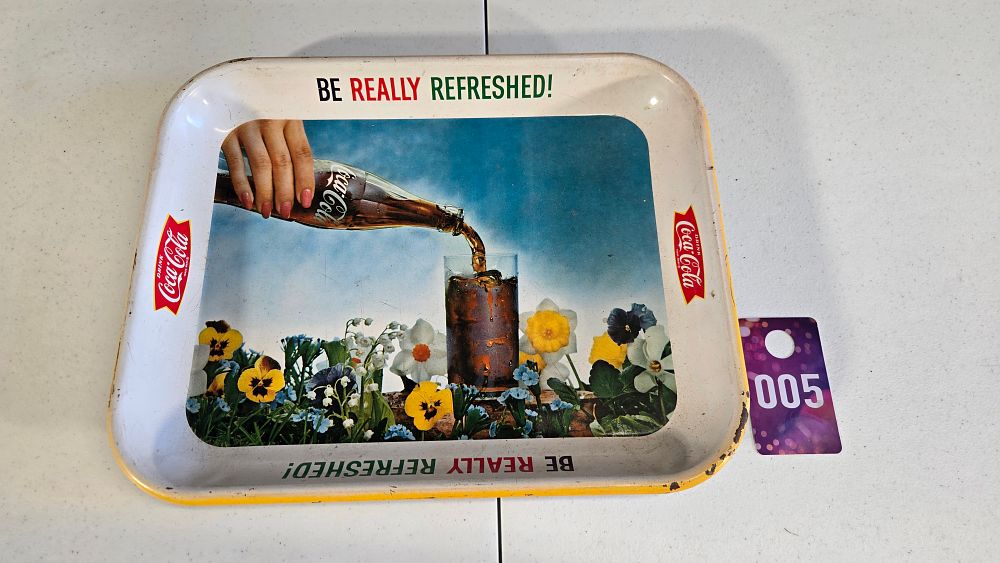 Lot 5: Vintage Coke Tray