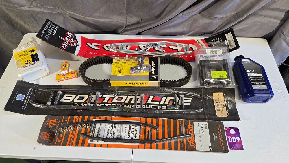 Lot 9: Misc. Snowmobile Parts