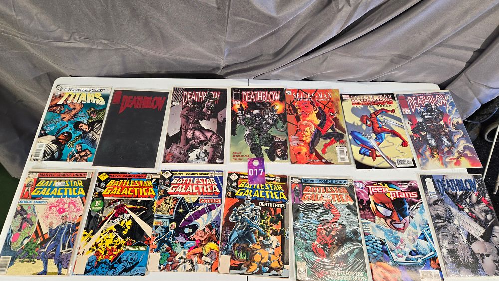 Lot 17: Comic Books