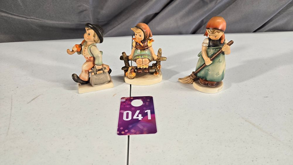 Lot 41: (3) W. Goebel W. Germany Hummel Figurines