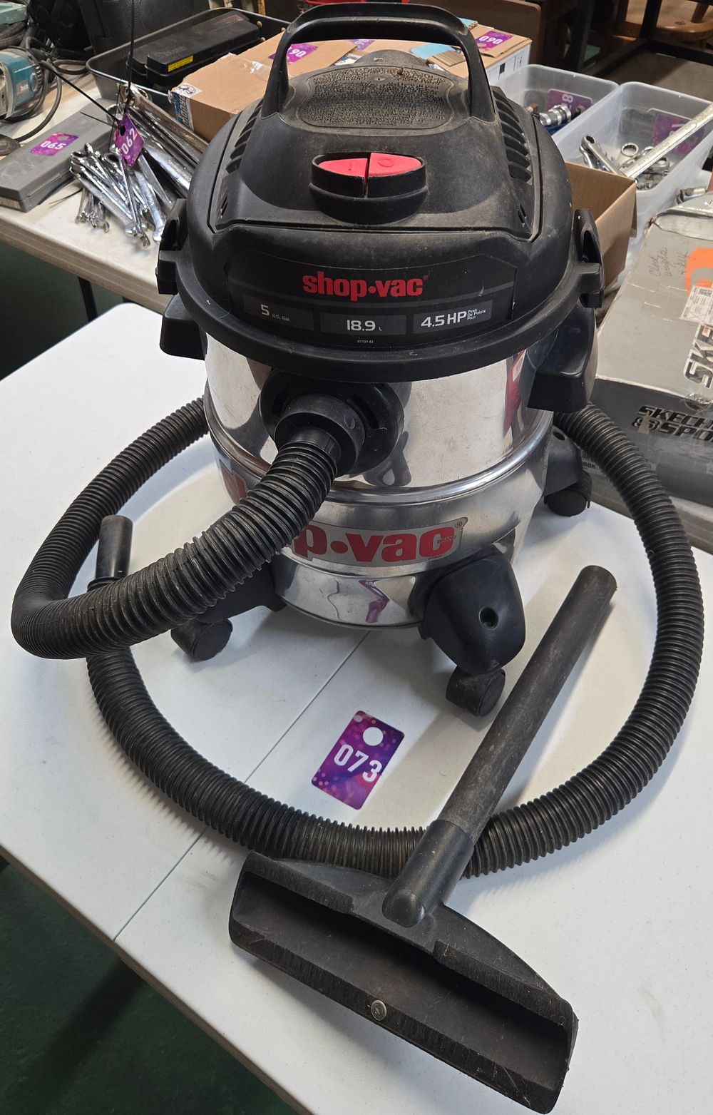 Lot 73: Shop Vac