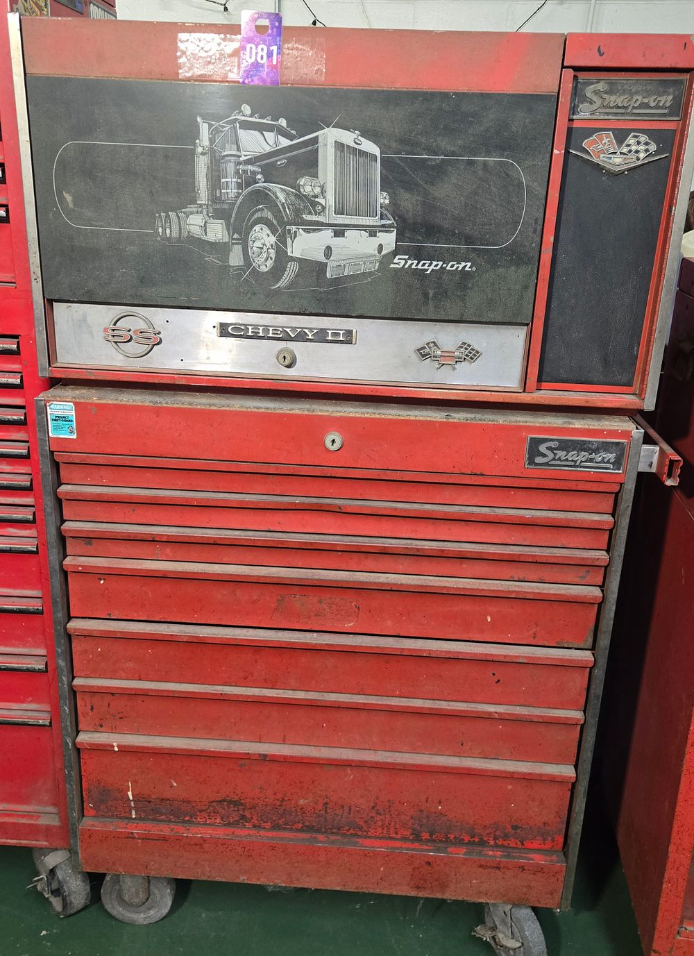 Lot 81: Vintage Snap-on Tool Chest