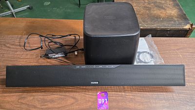 Polk Audio Sound bar with sub-woofer (Sub-woofer missing power cord)
