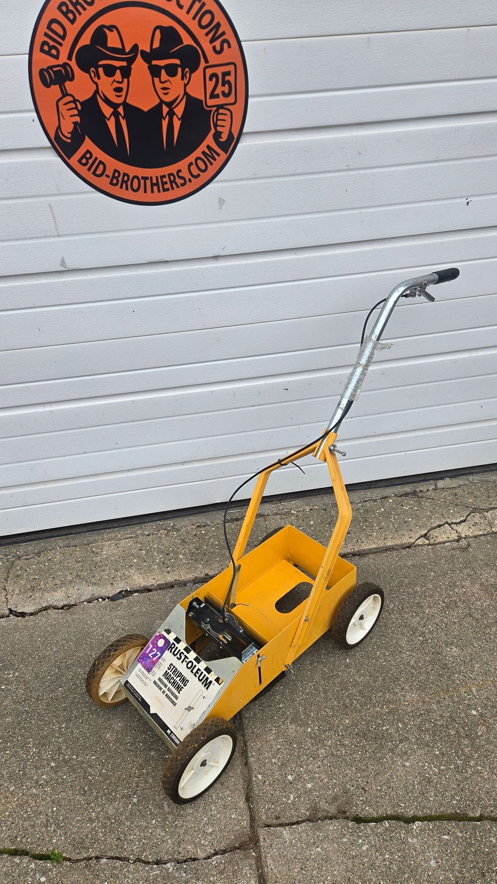 Lot 127: Rust-Oleum Striping Machine