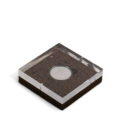 MOEDA 5 EUROS "Lobo-Ibérico - Canis Lupus". Moeda em prata proof, colecção Espécies de animais 