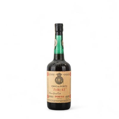 RAMOS PINTO, VINHO DO PORTO "VELHO 63". Garrafa de vinho do Porto "Velho 63" de Adriano Ramos 
